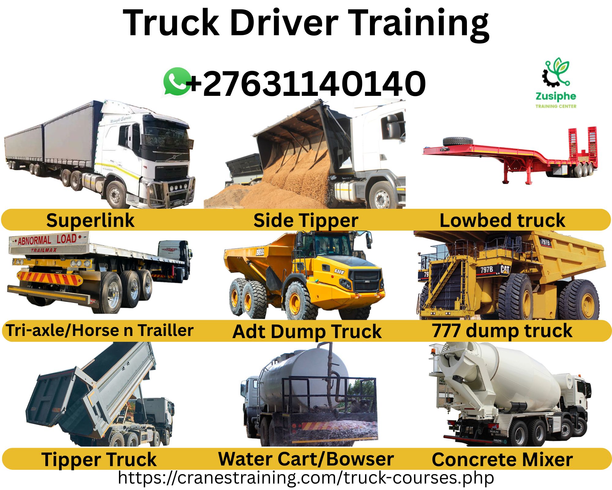 Truck Driver Training Courses